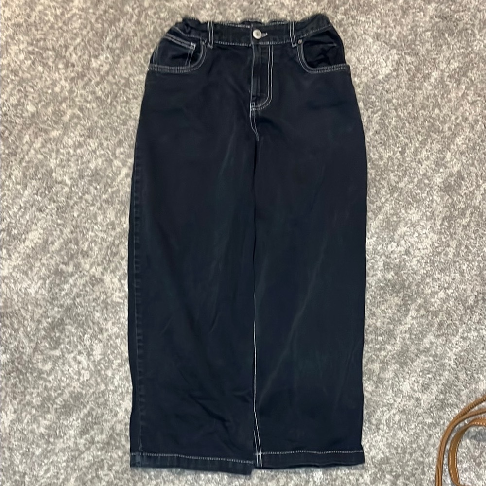 Zara baggy pants with really big pockets